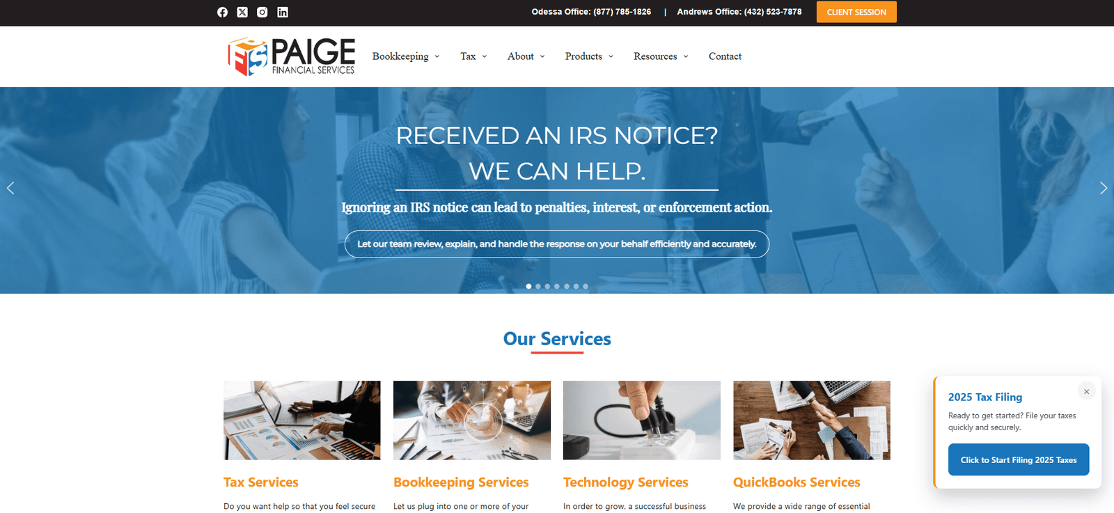 Paige Financial Service